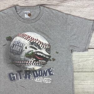 Vintage Larry The Cable Guy Git-R-Done Baseball Graphic T-shirt